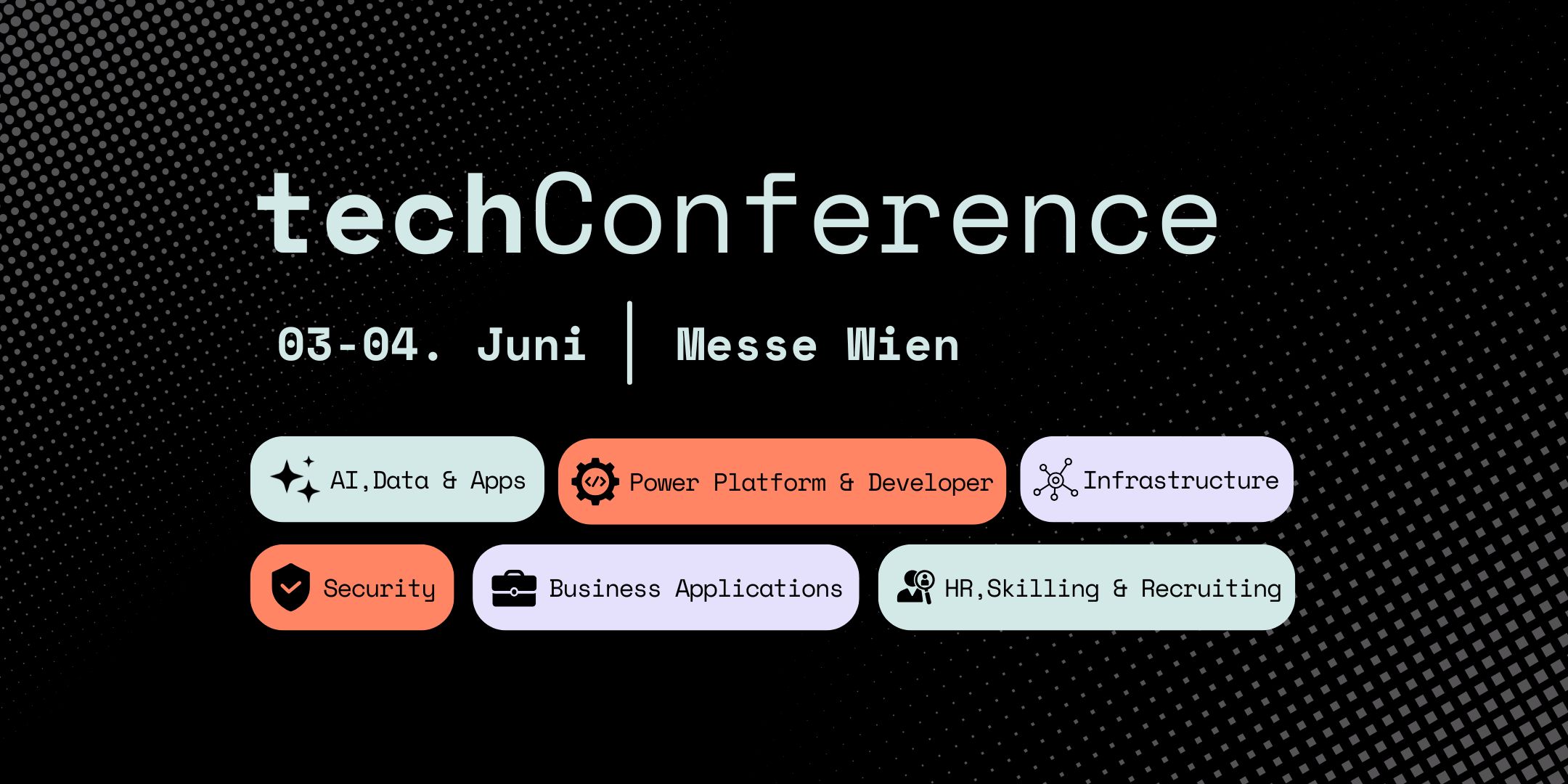 techConference, Datum und Ort, Leistungen